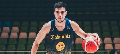 Imagen de  Andrés Carmona, el rionegrero que fue convocado a la Selección Colombia de Baloncesto