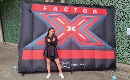 Imagen de  Carolina Bustamante, la artista del Oriente que participa en el Factor X
