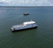 Más de 10 mil personas atendidas por el buque hospital Benkos Biohó en el Pacífico colombiano