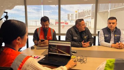 Imagen de  Personería de Rionegro realizó seguimiento a las obras de optimización del aeropuerto José María Córdova