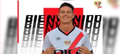 Imagen de  James Rodríguez se une al Rayo Vallecano