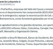 La empresa privada también está reconstruyendo
