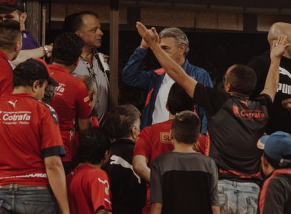 Los hinchas del Independiente Medellín reafirmaron su descontento