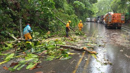 Imagen de Estas son las vías alternas ante posibles cierres en la Autopista, a la altura San Luis, si persisten las lluvias