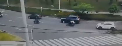 Imagen de  Video: hasta en contravía persiguieron a dos fleteros con amplio prontuario en Medellín