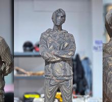 Escultor convierte el bagazo de caña en arte: Christian Albarracín inicia una nueva etapa de investigación escultórica