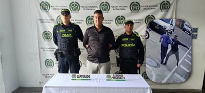 Imagen de Capturaron al sujeto que agredió a un guarda de seguridad en la Secretaría de Movilidad de Itagüí