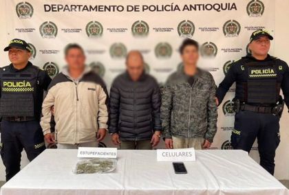 Imagen de Capturados cuatro integrantes del grupo delincuencial “El Mesa” en Sonsón