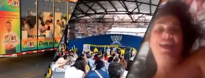 Imagen de Regalando libras de carne y manicures, así están haciendo campaña algunos candidatos