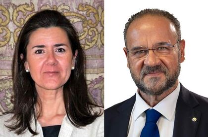 Imagen de María Beamonte y Juan Prieto se unen al patronato de Fundación Haz