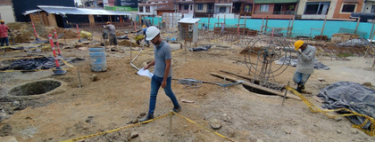 Imagen de En imágenes: Así avanzan las obras del Centro Cultural de Guarne