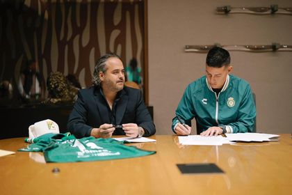 Imagen de  ¡Ni Junior ni Boca! James Rodríguez fue fichado por el Club León de México