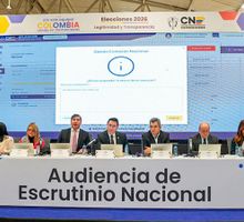 Consejo Nacional Electoral confirmó resultados de la primera vuelta