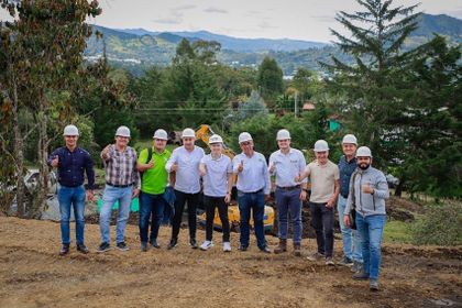 Imagen de  Así avanza la PTAP La Uchuval en La Ceja