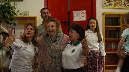 Imagen de  La Ceja inauguró nueva biblioteca pública en homenaje a la poetisa Marga López