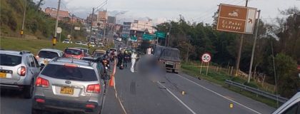 Imagen de Fue identificada la mujer que murió en un accidente en la Autopista, a la altura de Marinilla