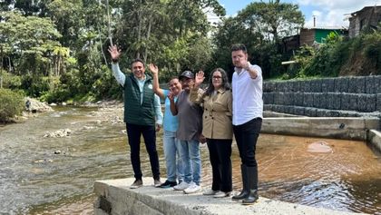Imagen de  En El Retiro se invirtieron $1 860 millones en obras para reducir riesgos en la quebrada La Agudelo