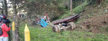 Imagen de Una persona muerta deja accidente en la autopista, a la altura de Cocorná