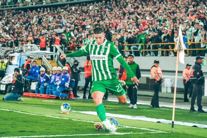 Imagen de James debuta con una asistencia en la victoria 3-2 de Nacional ante Inter de Bogotá