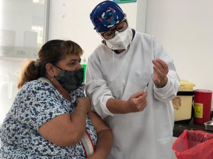 Imagen de  En La Ceja avanza el proceso de vacunación con los adultos mayores de 60 años