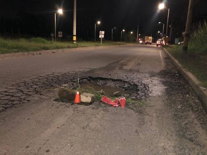 Imagen de  Atención conductores: El martes habrá cierre en la vía El Tranvía por reparcheos ￼