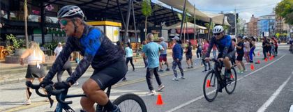 Imagen de  “Vías Activas del Bienestar 2025” se despide con una jornada llena de deporte y recreación en San Antonio de Pereira