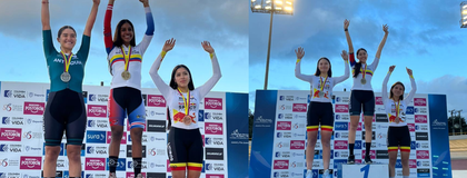 Imagen de  Ciclistas carmelitanos fueron protagonistas en Campeonato Nacional de Pista Juvenil y Prejuvenil en Bogotá