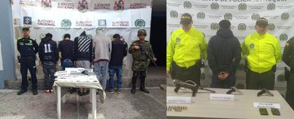Imagen de  En La Ceja y Sonsón, sujetos fueron capturados por los delitos de extorsión, secuestro y homicidio