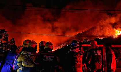 Incendios forestales ponen en emergencia la ciudad