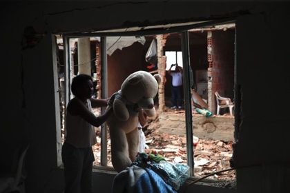 Imagen de  Atentado con cilindros bomba en Jamundí deja casas destruidas y varios heridos