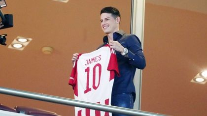 Imagen de James Rodríguez es nuevo jugador del Olympiacos de Grecia