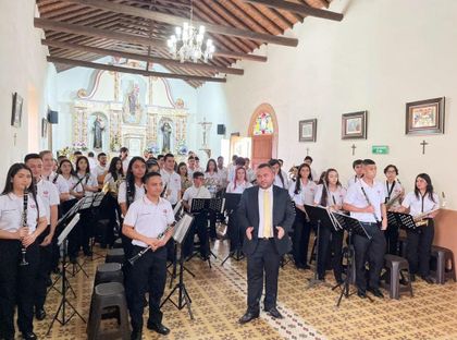 Imagen de  Primer lugar para la Banda Sinfónica de La Ceja en el Concurso Nacional del Bambuco