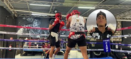 Imagen de  El rionegrero Juan Esteban López debuta con éxito en el boxeo profesional en Ciudad de México