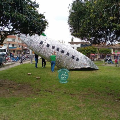 Imagen de La intención nunca fue herir susceptibilidades: Alcaldía de La Unión sobre la figura del avión estrellado
