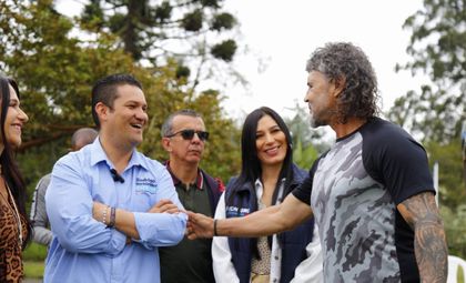 Imagen de  ¡El apoyo del alcalde! Rodrigo Hernández estuvo presente en el entrenamiento de Águilas Doradas