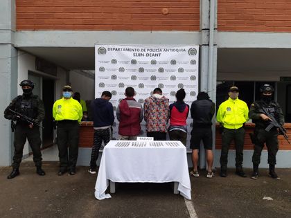 Imagen de  Nuevo golpe a “Los Pamplona”: en Rionegro cinco sujetos fueron capturados