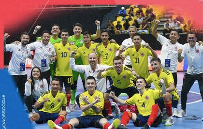 Imagen de  Con dos jugadores del Oriente, Colombia ganó bronce en el Sudamericano Sub-20 de Futsal