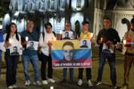 Imagen de Periodistas de Valle del Cauca rechazan en una velatón el asesinato de Mateo Pérez