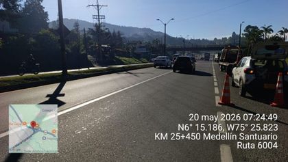 Imagen de Siniestro vial en la autopista Medellín-Bogotá deja una mujer sin vida
