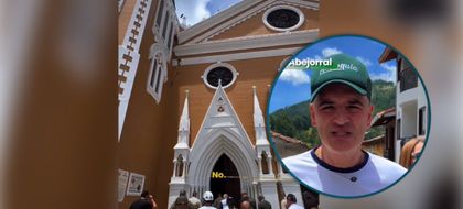 Imagen de  Gobernador visitó Abejorral, otro municipio afectado por el terremoto. Enviarán materiales para reconstruir viviendas