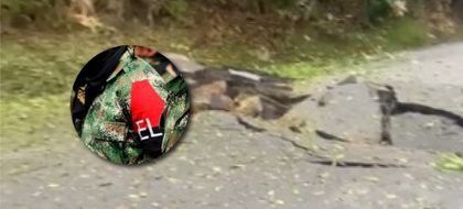 Imagen de  “Se salvaron por minutos”: ELN activó una carga explosiva en vías de Valdivia para atentar contra el Ejército Nacional