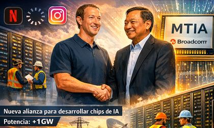 Meta y Broadcom se unen para crear chips de IA a gran escala