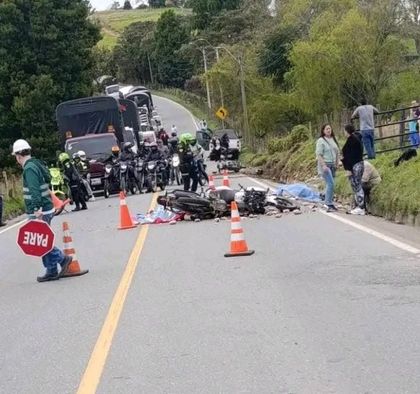 Imagen de  Choque de motos en San Pedro de los Milagros dejó tres fallecidos, entre ellos una menor, hija de concejal del municipio
