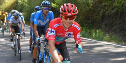 ‘Superman’ López volvió a escalar al liderato de la Vuelta a España