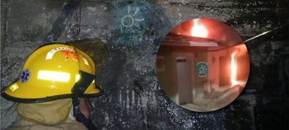 Imagen de Una familia en El Peñol lo perdió todo tras un incendio causado por un corto circuito