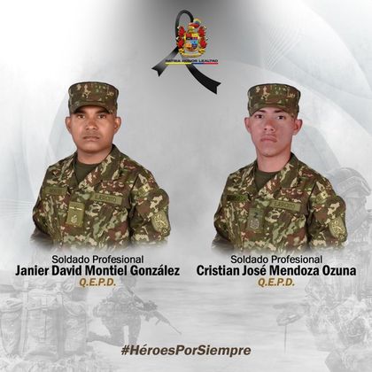 Imagen de  Combates contra el Clan del Golfo en Urrao dejan dos soldados asesinados y cuatro criminales abatidos