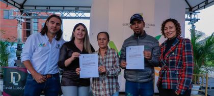Imagen de La Ceja entregó subsidios de vivienda a 100 familias beneficiarias del proyecto Arrayanes de San Sebastián