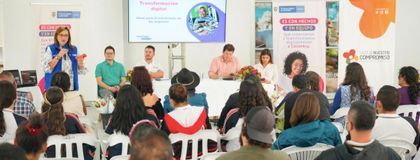 Imagen de  Ministra TIC presentó la estrategia de venta digital en La Ceja