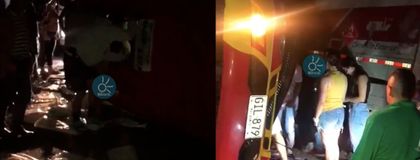 Imagen de Investigan las causas del accidente que dejó nueve personas lesionadas en la Autopista