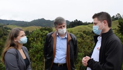 Imagen de  Gobierno francés aportará recursos para proyecto de generación de energía en La Ceja